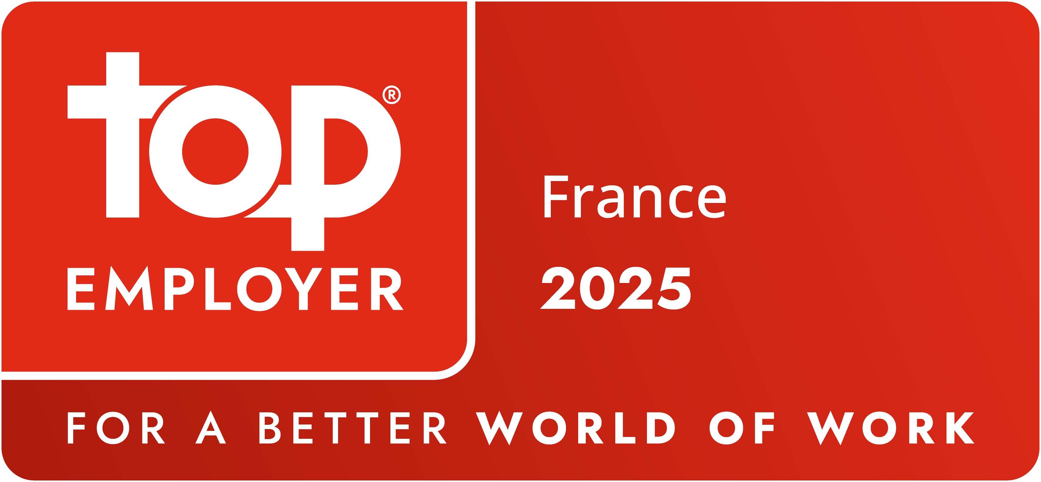 top employer — France 2024 — Certified excellence in employee conditions